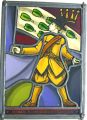 SWISS STAINED GLASS PANEL from OBERAARG